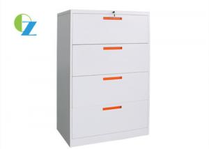 Quality 1330mm Height Office Lateral File Cabinets With 4 Drawer Multi - Function wholesale