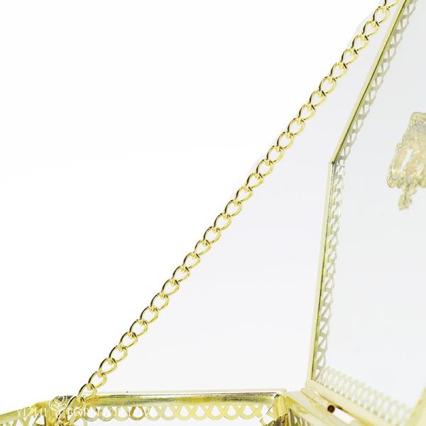 Diameter 4-5cm Eternal Rose Flower In Glass Dome