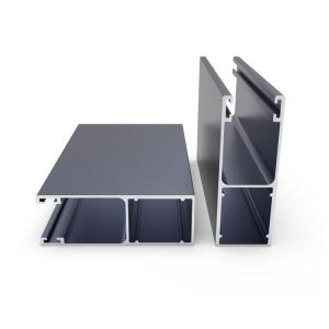 China Windows Doors Frame 0.8mm 6063 Anodized Aluminum Profiles on sale