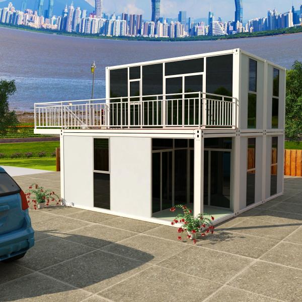 Luxury Hotel Prefabricated Folding Container House Mobile Customized