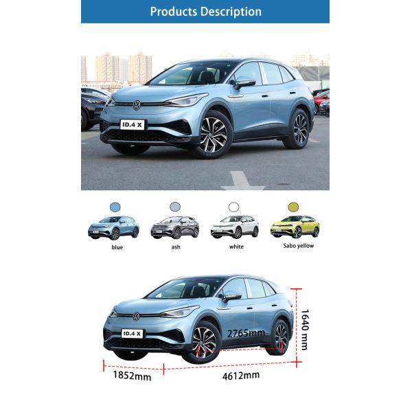 New Energy Vehicles Pure SUV ID4 VW ID.4 X EV Electric Car For Volkswagen