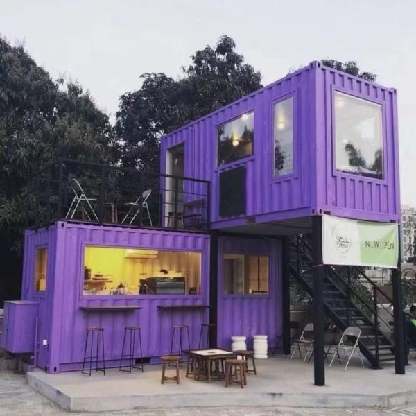 Whole Customization 3 Bedroom Prefab Villa House for Outdoor Storage and Living Space