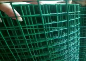 Quality 100*100mm PVC Coated Welded Wire Mesh Panels Hot Dipped Stainless Steel Durable wholesale