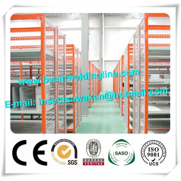 Industry C Z Purlin Roll Forming Machine , Medium Duty Pallet Racking System