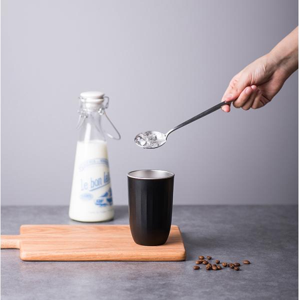 Black Stainless Steel Tumbler Insulated Vacuum Coffee Mug For Cold Hot Drinks