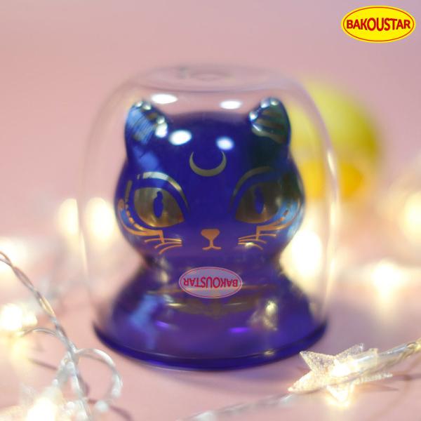 Cat Form Double Wall Borosilicate Glass Mug 200ml