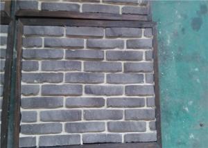 Quality OEM Solid Surface Faux Exterior Brick With Rustic Color Enviromentall Friendly wholesale