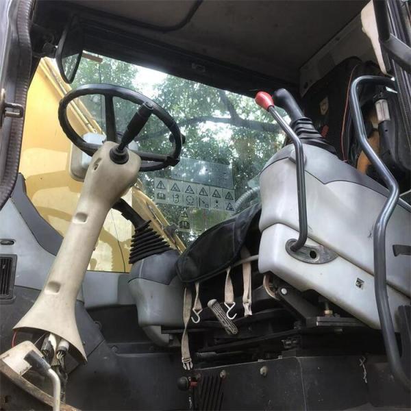 Japan Original Used Komatsu PW160-7 Wheel Excavator in with Transport Length of 7.1 m