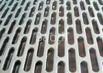 Slotted Hole Galvanized Perforated Steel Sheet For Architecture 1.5m X 3m