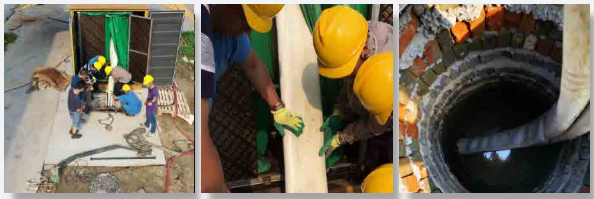 4.2 Mpa PVC Pipe Liner , Sewer Pipe Lining For Sewage Culvert Rehabilitation