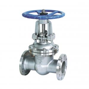 China Manual PN16 Hand Wheel Flange Wedge Type Gate Valve Stainless Steel Non-Rising Stem on sale
