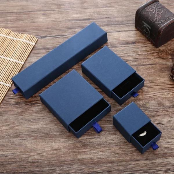 Custom Printing Cardboard Rigid Ring/Earring/Necklace Jewelry Watch Gift Box