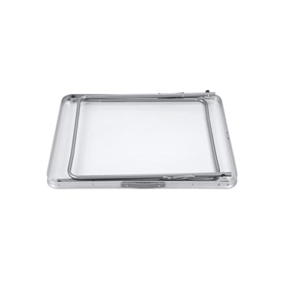 MDF Plate Aluminum Polywood Garden Table With Fire Resistant