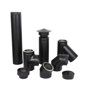 Integrated Spigot Insulated Chimneys Kits Decrease Heat Transfer Industrial