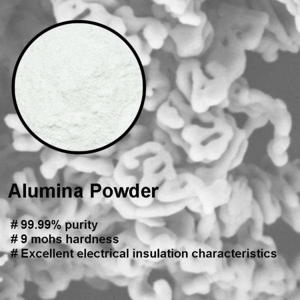 9 Mohs Aluminum Oxide Nanopowder 99.99% Aluminum Oxide Polishing Powder