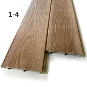 Recycled WPC Wall Cladding Panels Weather Resistant Easy To Install