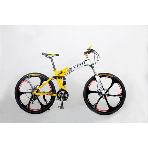 Factory price OEM 6 spoke mag alloy wheel Shimano 21/24/27/30 speed aluminium alloy chinese folding MTB