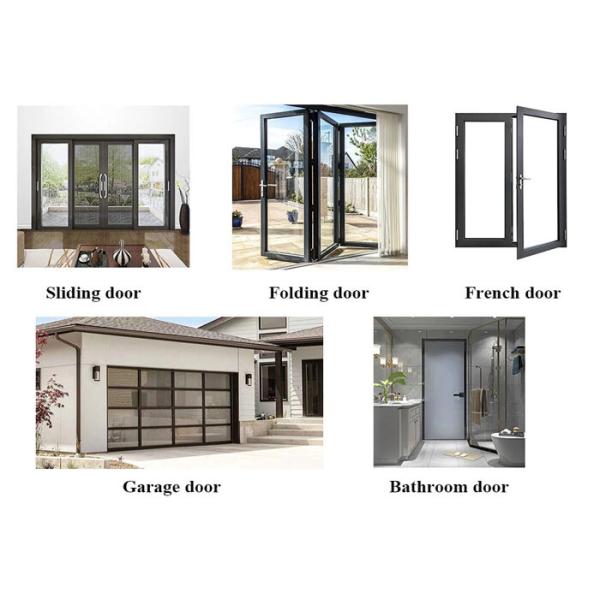 Thermal Break Aluminum Sliding Doors 70 Series Aluminum Doors