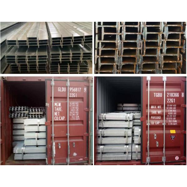 Hot rolled Weld 304 309 310 Stainless Steel I Beam 2mm-100mm Thickness