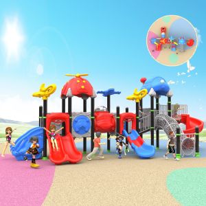 Kindergarten Nursery Children Climbing Slide Outdoor Children Playground
