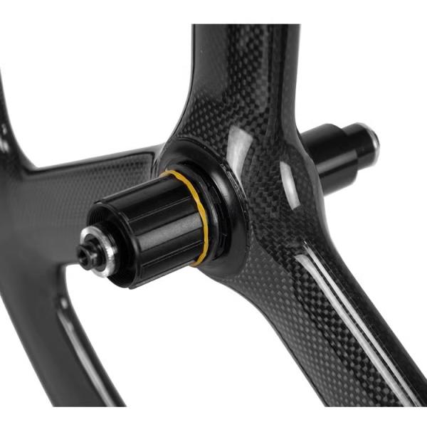 3 Spoke 20 Inch Bike Wheelset Road Track 20" 451 wheelset For V Brake And Disc Brake