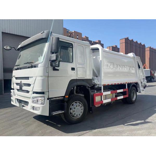 Sinotruck 371HP Garbage Compactor Truck HOWO 4X2 Trash Truck