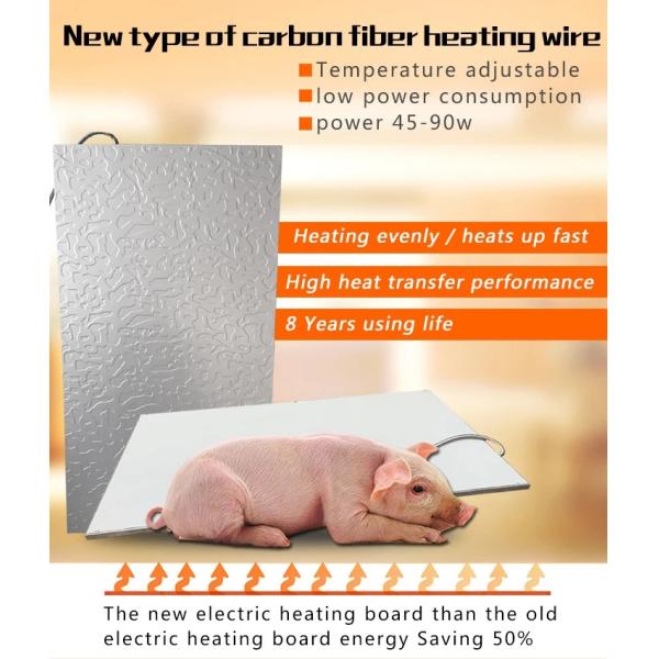 Industrial Animals Outdoor Warming Pads Energy Saving For Keeping Piglets Warm