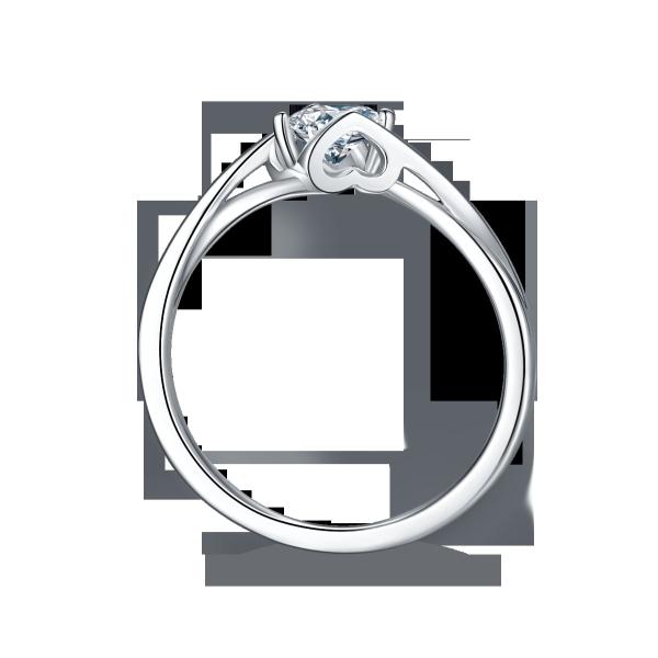 Women 3 Carat Natural Moissanite Ring Gemstone Wedding Promise Engagement