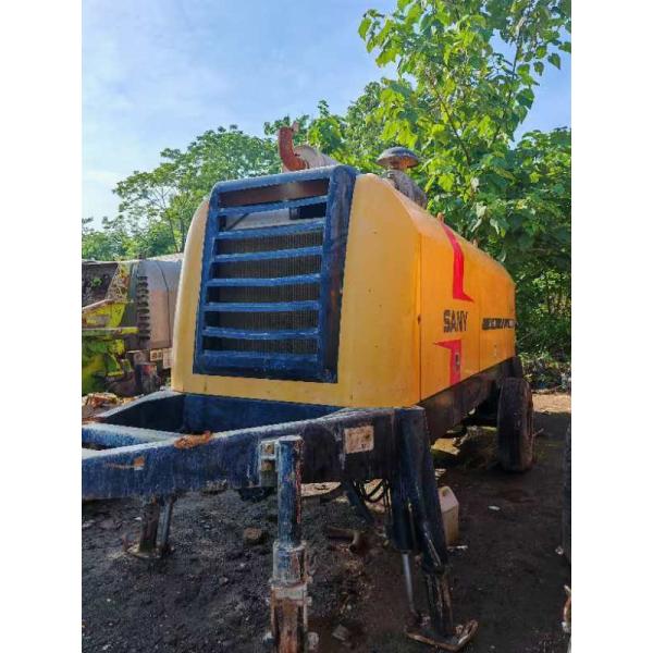 2017 Sany 8018 Diesel Trailer Mounted Concrete Pump