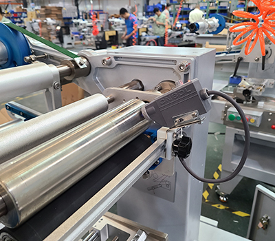 Servo Bread Packaging Machine 150mm Servo Automatic Pouch Packing Machine