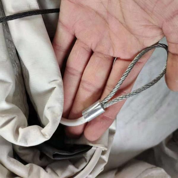 42' Portable Beach Tennis Net Professional Tennis Court Net PE Material