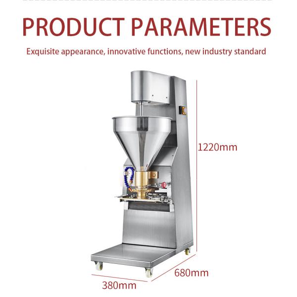 220V Stuffed Meatball Meat Product Making Machines Commercial