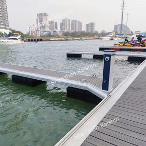 Aluminum Floating Dock Jetty Marina Engineering Design Tourist Dock Floating