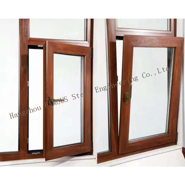 Modern Minimalist 70 series Aluminum Storm Windows , 5mm 9A 5mm Tilt And Turn Windows