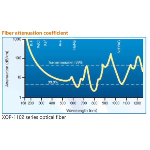 ODM Customizable Quartz Double-Clad Fiber 200um 200nm-1100nm L0.5m SMA905/TA/FC Connectors