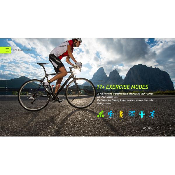 TFT Screen Smart Positioning Watches