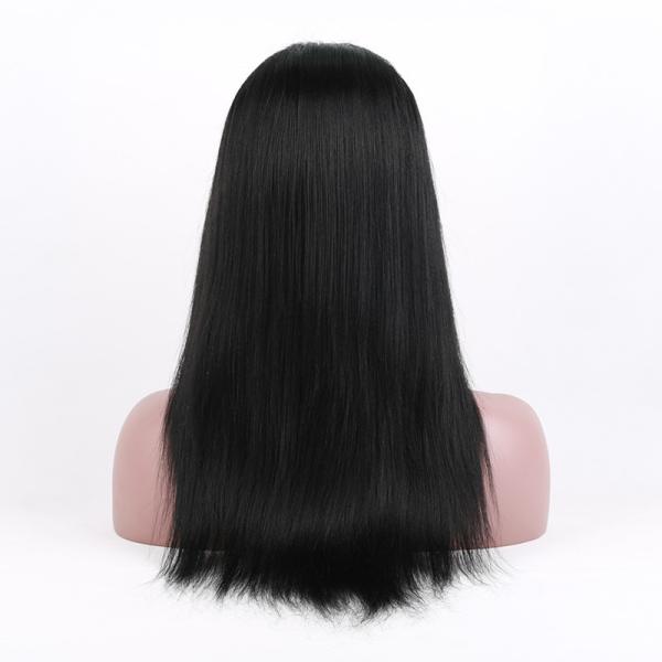 Natural And Beautiful Style Tangle Free Silky Straight Full Cuticle Lace Front Wig 20inch