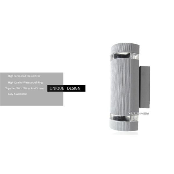 No Humming External Led Up And Down Wall Lights 6 Wattage Long Service Life