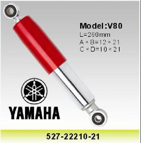 Yamaha Crypton T 105 Motorcycle Rear Shocks , 255mm eye to eye 4ST-F2210-00