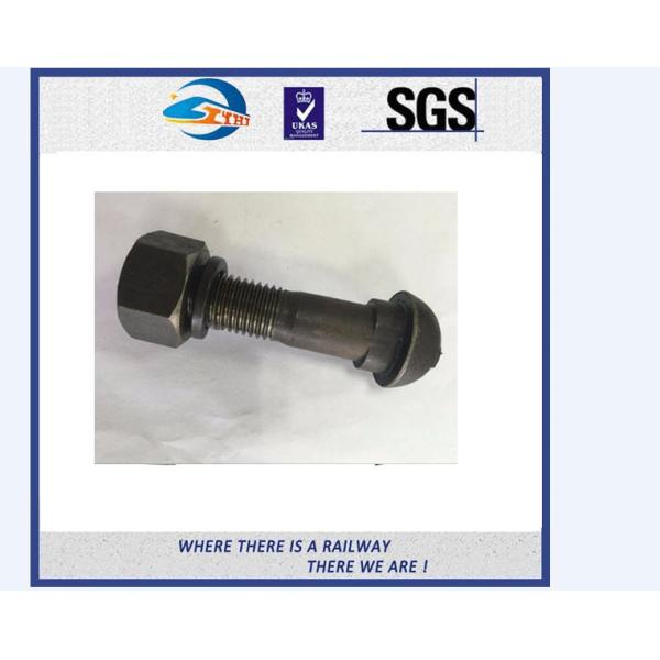 All size carbon steel Railway Bolt mining tunnel bolts fish tail with nuts and washer