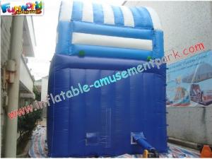 Quality Outdoor Inflatable Water Slides With Slide Pool , Inflatable Sport Games wholesale