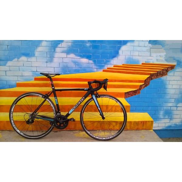 Outer Cables Routing Scandium Bike Frame , 53cm Full Carbon Bike Frame