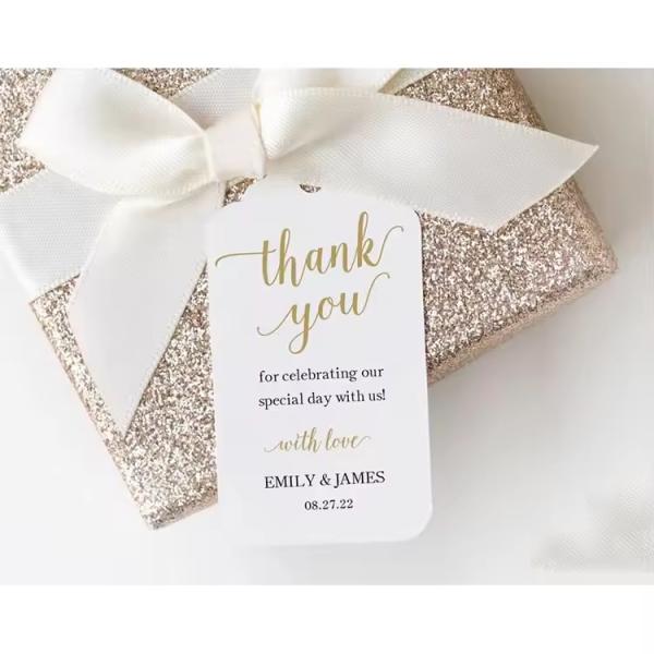 Customzied Shape Clothing Hang Tag Printing Wood Kraft Hangtags