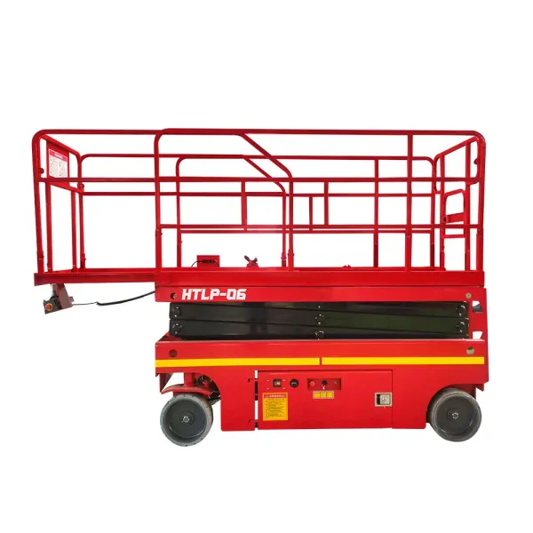 Chinese Factory Lifting Equipment Electric Self Propelled Hydraulic Aerial Work Platform Scissor Lift Table Platform