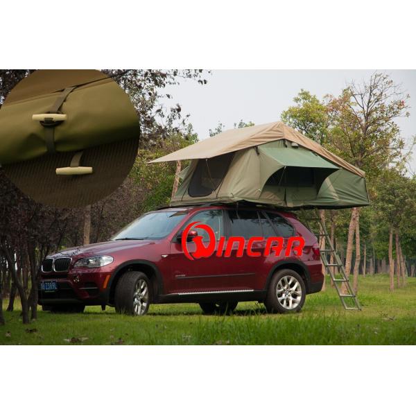 1.4m width 4x4 Waterproof polyester and ripstop canvas roof top tent from Ningbo Wincar