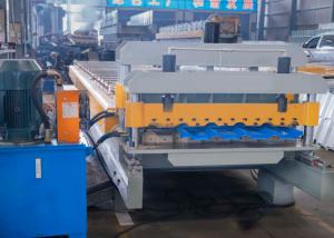 Quality Blue 4kw Power Roofing Sheet Roll Forming Machine For Corrugated wholesale