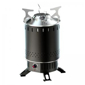 Quality Portable Wood Stove Cooking System Outdoor Hiking Camping Wood Burning Stove Backpacking Camp Stove wholesale