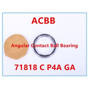 Quality Nylon Brass Cage 30mm OD Thrust Angular Contact Ball Bearing wholesale