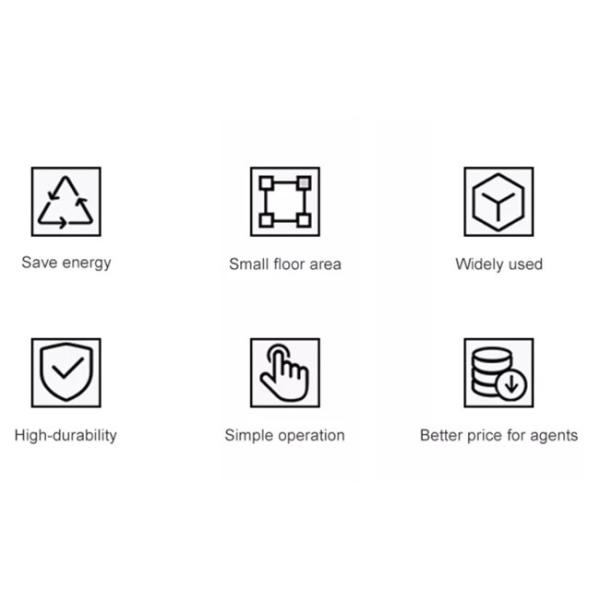 34m3/H No Clogging Screw Volute Press For Sludge Dewatering Equipment Low Energy