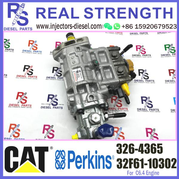 C6.4 diesel engine machinery pump 326-4365 engine diesel excavator fuel injection pump 326-4365